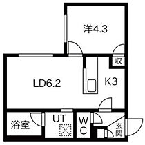 北海道札幌市南区澄川三条3丁目（賃貸マンション1LDK・1階・30.45㎡） その2