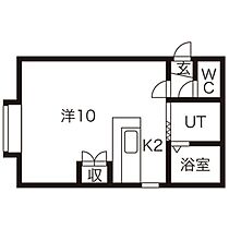 北海道札幌市南区澄川一条4丁目（賃貸アパート1K・1階・27.14㎡） その2