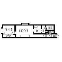 北海道札幌市南区澄川四条3丁目（賃貸マンション1LDK・2階・33.18㎡） その2