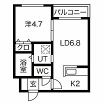 カハラ澄川  ｜ 北海道札幌市南区澄川四条5丁目（賃貸マンション1LDK・3階・31.22㎡） その2