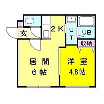 セントニア46  ｜ 北海道札幌市南区澄川四条6丁目（賃貸アパート1LDK・2階・31.59㎡） その2