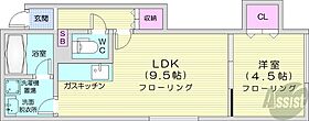 北海道札幌市中央区北七条西21丁目（賃貸アパート1LDK・2階・32.40㎡） その2