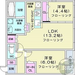 北12条駅 13.9万円