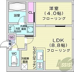 札幌市営東西線 南郷１３丁目駅 徒歩1分