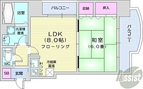北海道札幌市中央区南五条東3丁目（賃貸マンション1LDK・14階・36.51㎡） その2