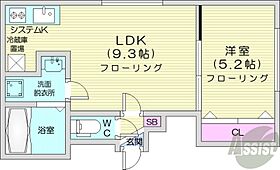 北海道札幌市白石区本通13丁目南（賃貸マンション1LDK・4階・32.13㎡） その2