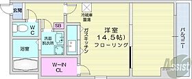 北海道札幌市中央区南三条東4丁目（賃貸マンション1R・10階・38.28㎡） その2