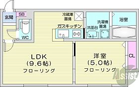 GLASS N21  ｜ 北海道札幌市北区北二十一条西2丁目1-32（賃貸マンション1LDK・2階・31.10㎡） その2