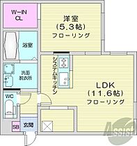 北海道札幌市豊平区月寒西二条6丁目（賃貸マンション1LDK・4階・40.58㎡） その2