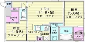 Maisondeest  ｜ 北海道札幌市東区北十四条東8丁目（賃貸マンション2LDK・2階・51.19㎡） その2