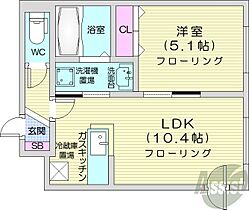 レアルオリカーサ  ｜ 北海道札幌市東区北十七条東9丁目（賃貸マンション1LDK・3階・35.20㎡） その2