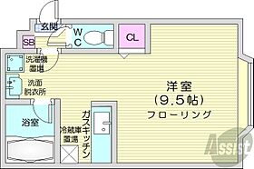 北海道札幌市中央区南八条西9丁目757-18（賃貸マンション1K・1階・26.00㎡） その2