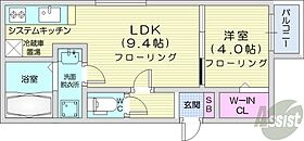 draw  ｜ 北海道札幌市西区宮の沢二条1丁目（賃貸マンション1LDK・2階・32.00㎡） その2