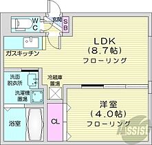 Moa317  ｜ 北海道札幌市豊平区平岸三条17丁目（賃貸マンション1LDK・3階・29.66㎡） その2