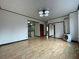 札幌市営東西線 西18丁目駅 徒歩7分の賃貸アパート 1階2LDKのリビング/ダイニング