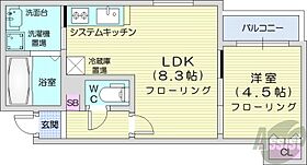 HOPEN8E8  ｜ 北海道札幌市東区北八条東8丁目（賃貸マンション1LDK・1階・31.29㎡） その2