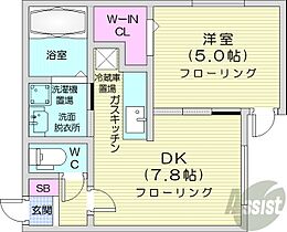 北海道札幌市西区発寒四条6丁目（賃貸マンション1LDK・4階・30.00㎡） その2