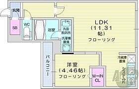 北海道札幌市中央区南六条西12丁目761-21（賃貸マンション1LDK・4階・38.01㎡） その2