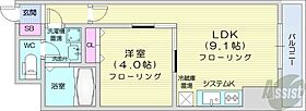 北海道札幌市中央区南十五条西7丁目（賃貸マンション1LDK・9階・31.30㎡） その2