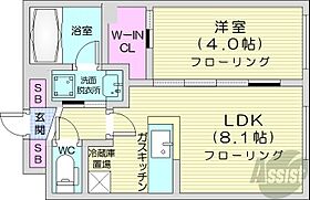 北海道札幌市中央区南八条西9丁目（賃貸マンション1LDK・3階・30.28㎡） その2