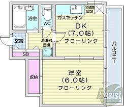 北海道札幌市中央区南一条西14丁目（賃貸マンション1DK・9階・30.93㎡） その2