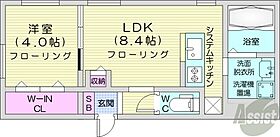 北海道札幌市中央区北四条西22丁目（賃貸マンション1LDK・1階・35.31㎡） その2