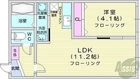 北海道札幌市中央区北二条東9丁目90-41（賃貸マンション1LDK・2階・34.50㎡） その2