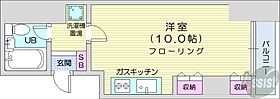 北海道札幌市中央区南二条東2丁目1-1（賃貸マンション1R・6階・23.14㎡） その2