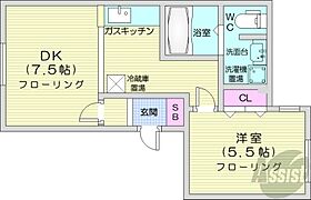 北海道札幌市中央区南十条西8丁目3-10（賃貸マンション1DK・5階・32.05㎡） その2