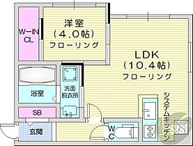 北海道札幌市中央区北四条西25丁目2-2（賃貸マンション1LDK・4階・35.52㎡） その2