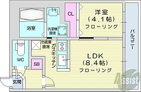 北海道札幌市中央区南六条西7丁目（賃貸マンション1LDK・3階・31.49㎡） その2