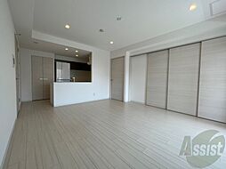 札幌市営東西線 西18丁目駅 徒歩2分の賃貸マンション 6階2LDKのリビング/ダイニング