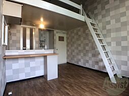 ノースソニア115 2階1DKのリビング/ダイニング