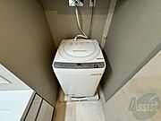 洗濯機はこちらの脱衣所に置くことができます！