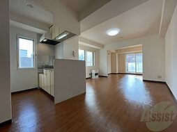 札幌市営東豊線 豊水すすきの駅 徒歩5分の賃貸マンション 6階1LDKのリビング/ダイニング