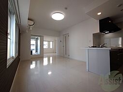 札幌市営東西線 西18丁目駅 徒歩2分の賃貸マンション 3階1LDKのリビング/ダイニング