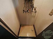 洗濯機はこちらの脱衣所に置くことができます！