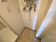 洗濯機はこちらの脱衣所に置くことができます！