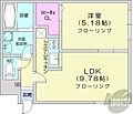 ecoa北27条2階6.4万円