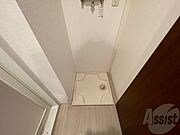 洗濯機はこちらの脱衣所に置くことができます！