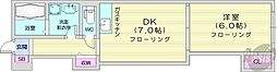 グランメゾン22 1LDKの間取図画像