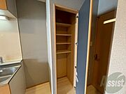 収納スペースがもう一つ。荷物が多くても安心です！