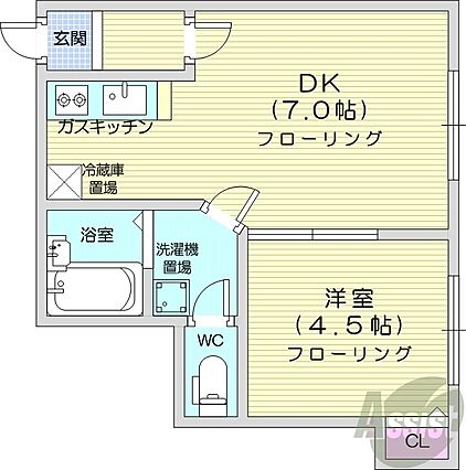 メゾン・ド・フェリス_間取り_0