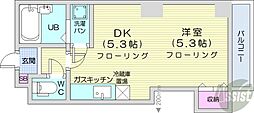 メゾン光星 1DKの間取図画像