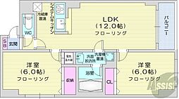 マイドリーム7 2LDKの間取図画像