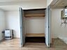収納：収納もバッチリあるのでお部屋が片付きますよ！