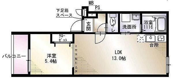 （仮称）フジパレス桜井四丁目Ａ棟 ｜大阪府三島郡島本町桜井４丁目(賃貸アパート1LDK・1階・40.15㎡)の写真 その2