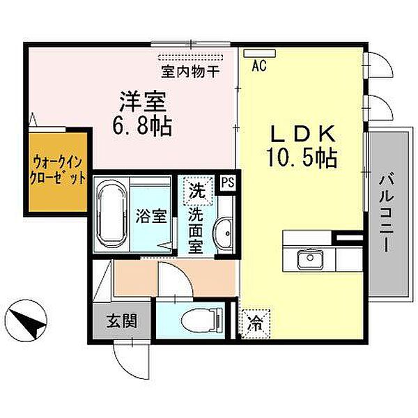 Lumiere太田 202｜大阪府茨木市太田２丁目(賃貸アパート1LDK・2階・43.23㎡)の写真 その2