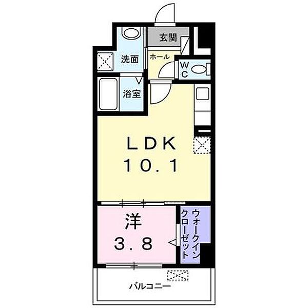 パークライフ　ＥＳＡＫＡ ｜大阪府吹田市南吹田３丁目(賃貸マンション1LDK・5階・36.30㎡)の写真 その2