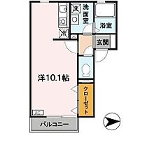 コート広芝 103 ｜ 大阪府吹田市広芝町19-7（賃貸アパート1R・1階・27.50㎡） その2